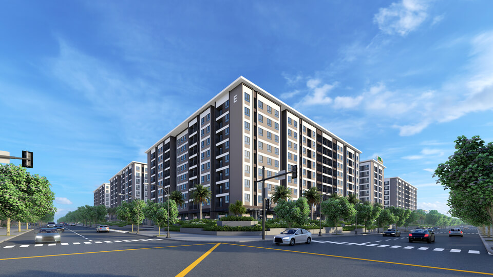 Khu chung cư nhà ở xã hội 5, 6HA , Phước An ,Nhơn Trạch, Đồng Nai